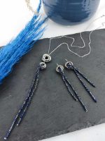 Catherine Bijoux Σκουλαρίκια 5010F Blue - Image 2