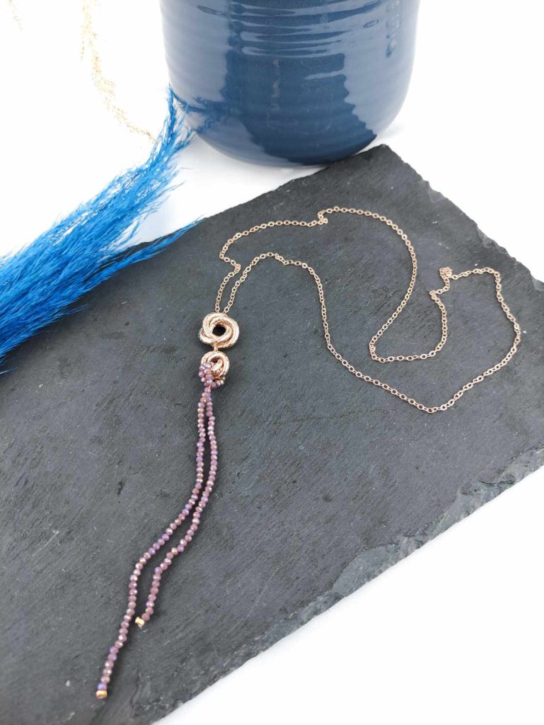 Catherine Bijoux Κολιέ 5010A Purple