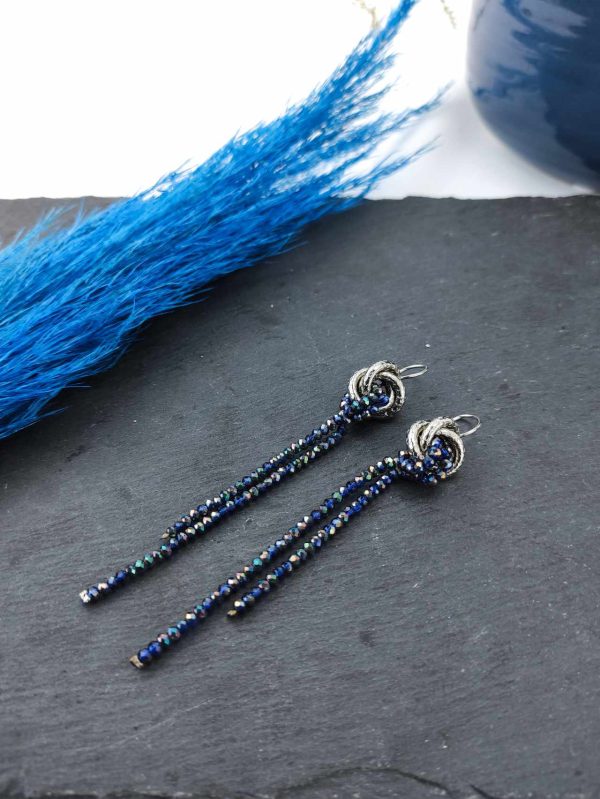 Catherine Bijoux Σκουλαρίκια 5010F Blue