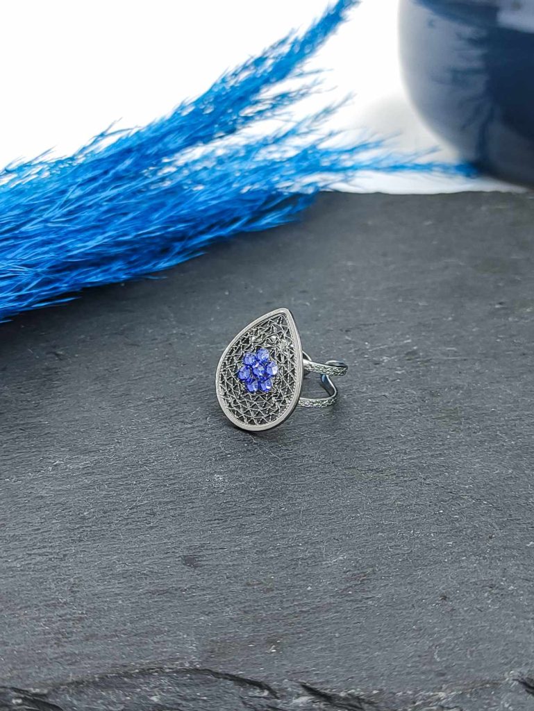 Catherine Bijoux Δαχτυλίδι 5023D Blue