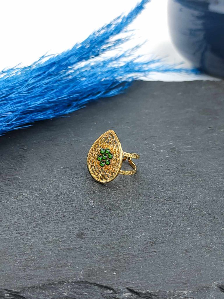 Catherine Bijoux Δαχτυλίδι 5023D Green