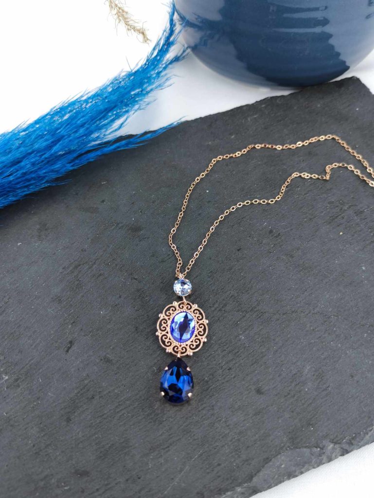 Catherine Bijoux Κολιέ 5031A Blue
