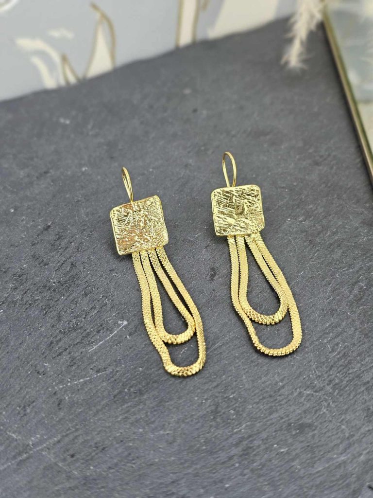 Catherine Bijoux Σκουλαρίκια 5158F Gold