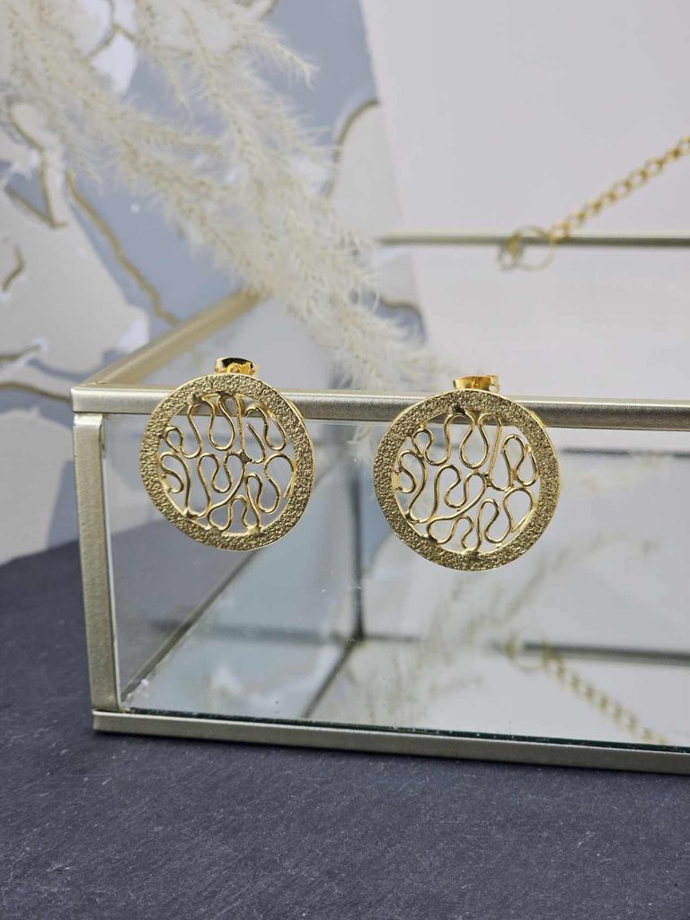 Catherine Bijoux Σκουλαρίκια 5057F Gold