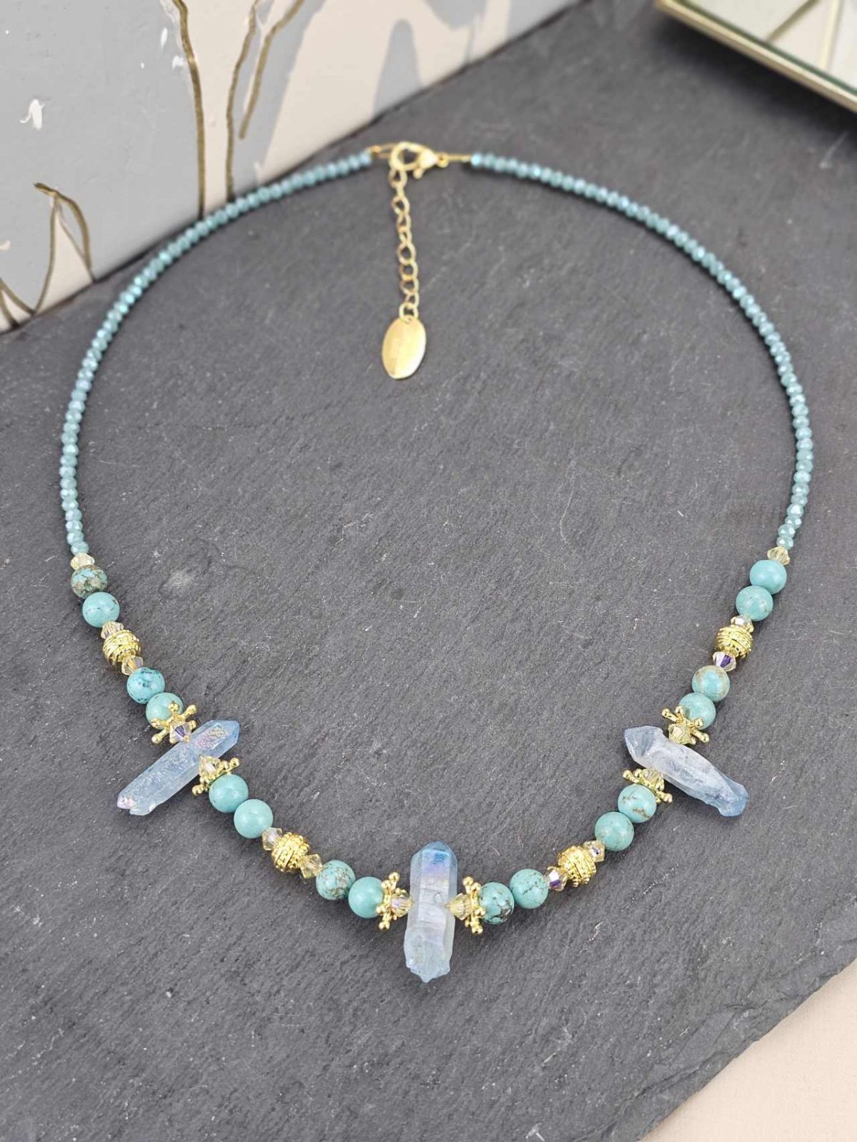 Catherine Bijoux Κολιέ 5073A Turqoise