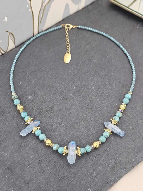 Catherine Bijoux Κολιέ 5073A Turqoise