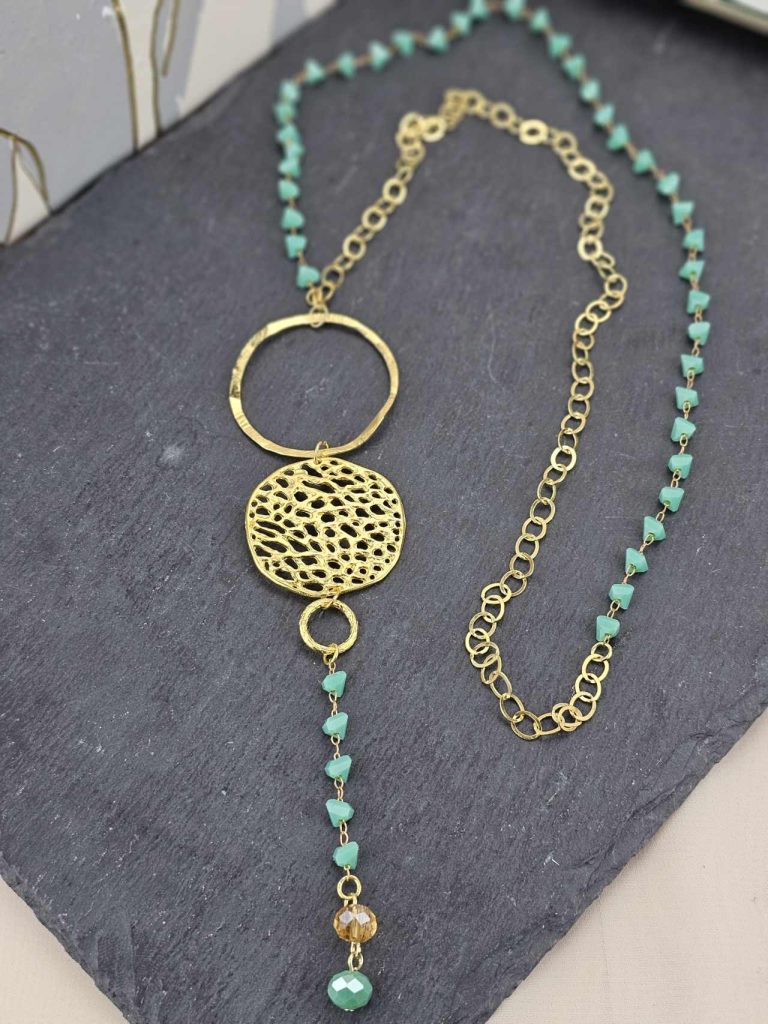 Catherine Bijoux Κολιέ 5115A Green