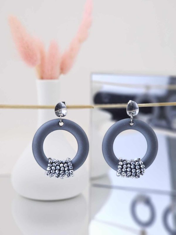 Γυναικεία Σκουλαρίκια Silver Details