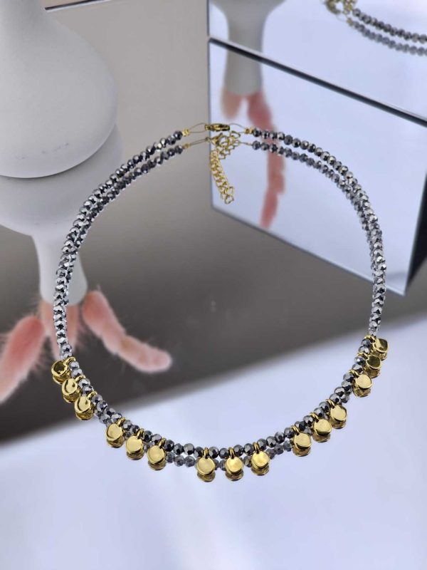 Γυναικείο Κολιέ Cute Silver Details