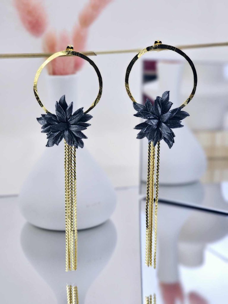 Catherine Bijoux Σκουλαρίκια 5245F Black