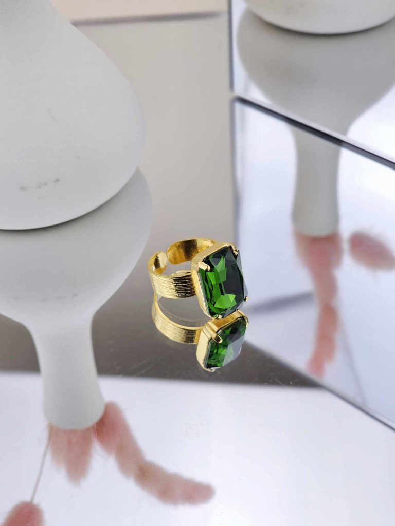 Catherine Bijoux Δαχτυλίδι 5281F Green