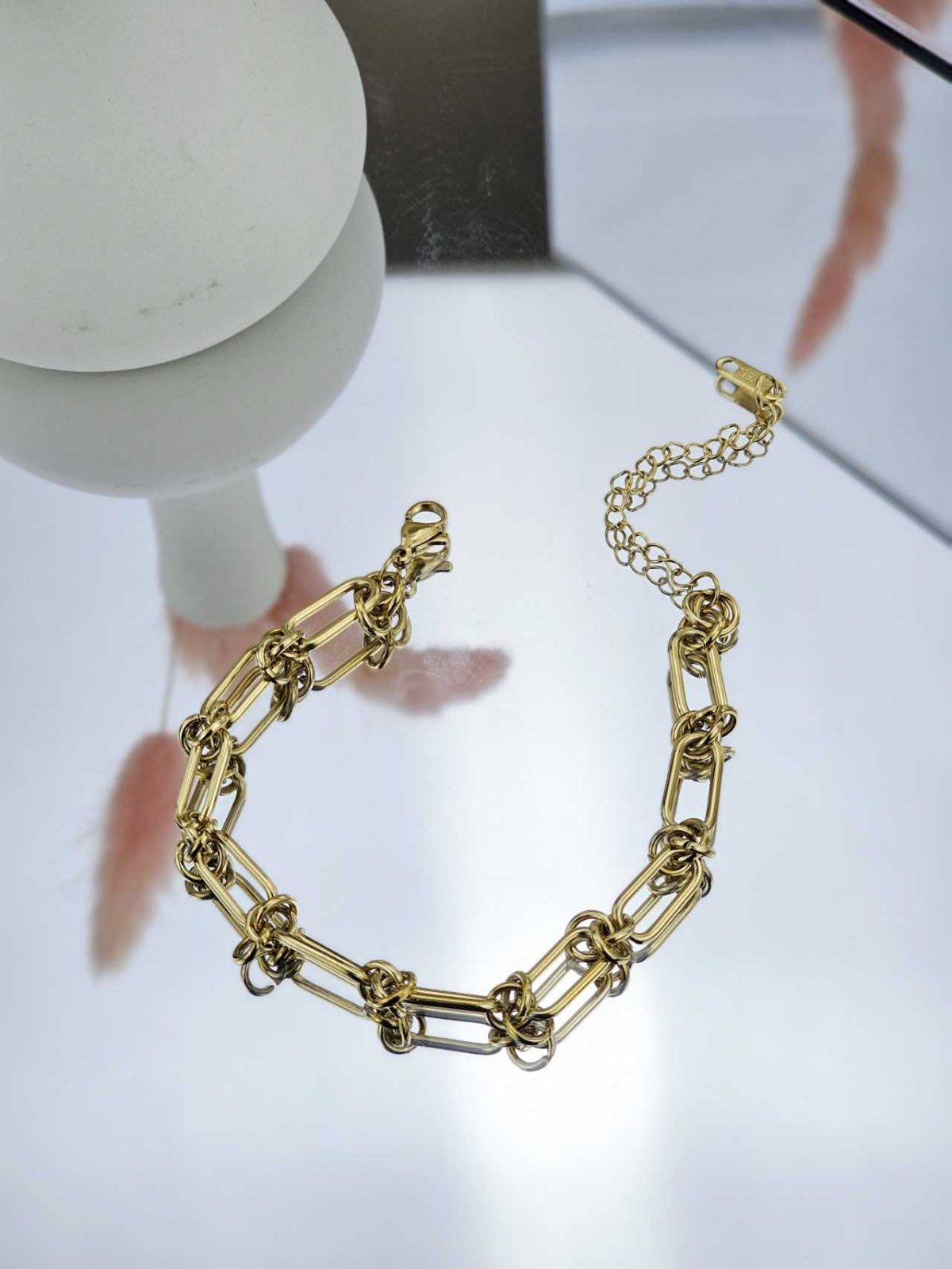 Γυναικείο Βραχιόλι Combo in Gold