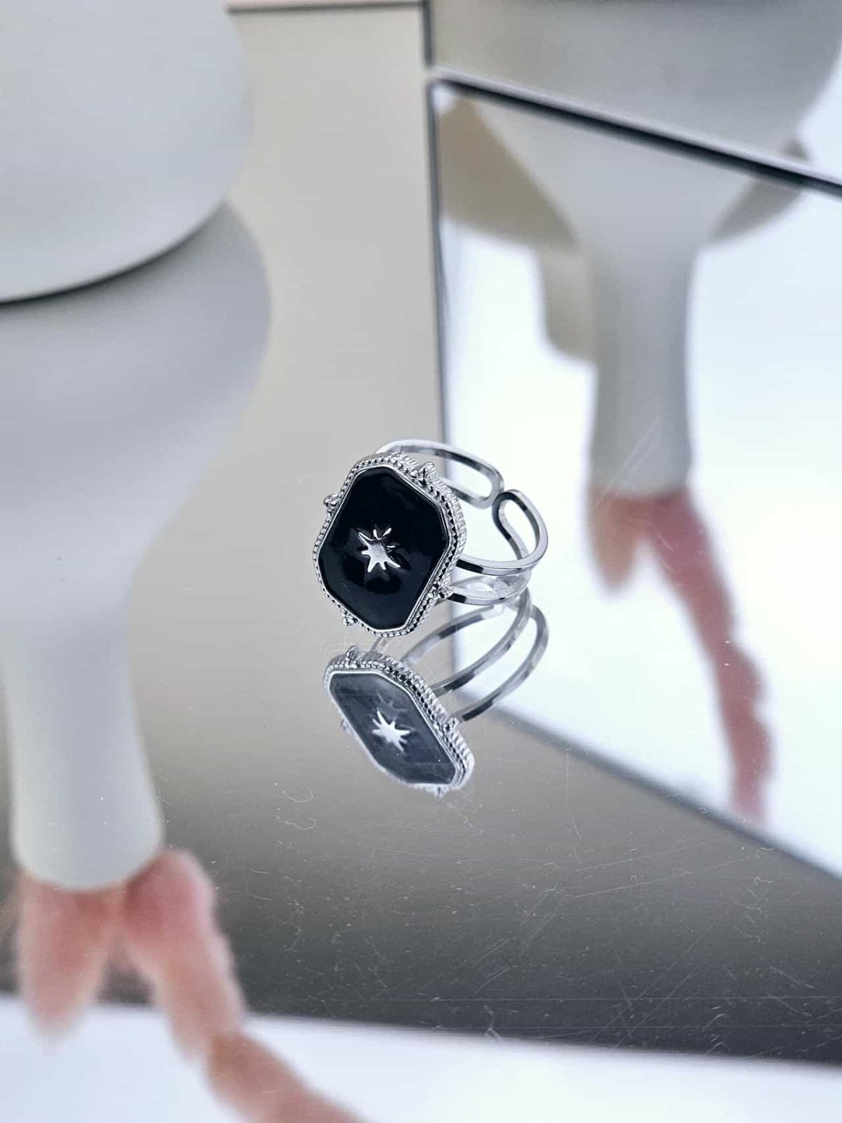 Γυναικείο Δαχτυλίδι Star in Silver