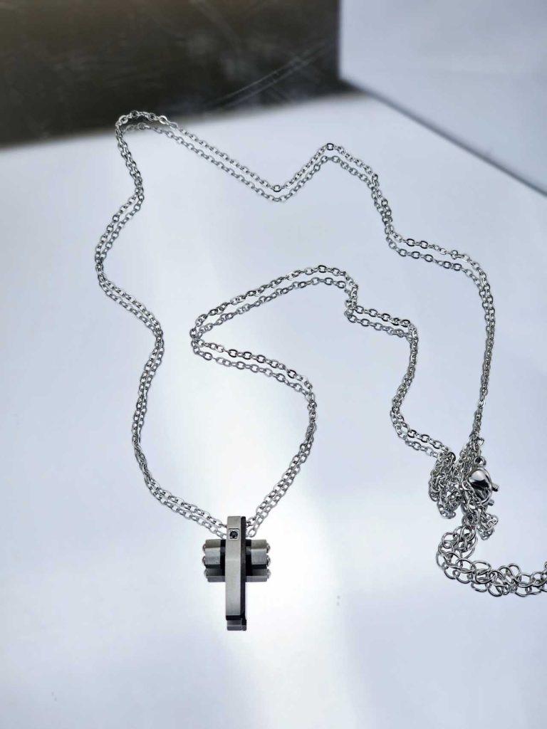 Ανδρικό Κολιέ Cross Design N1