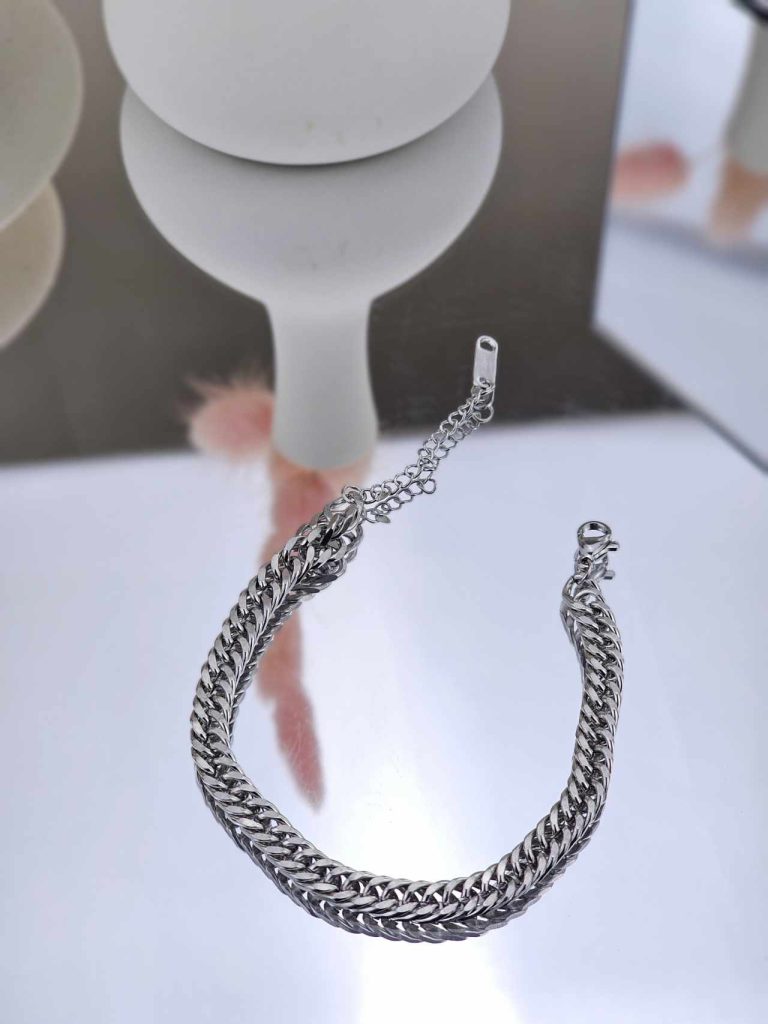 Γυναικείο Βραχιόλι Classic Chain in Silver
