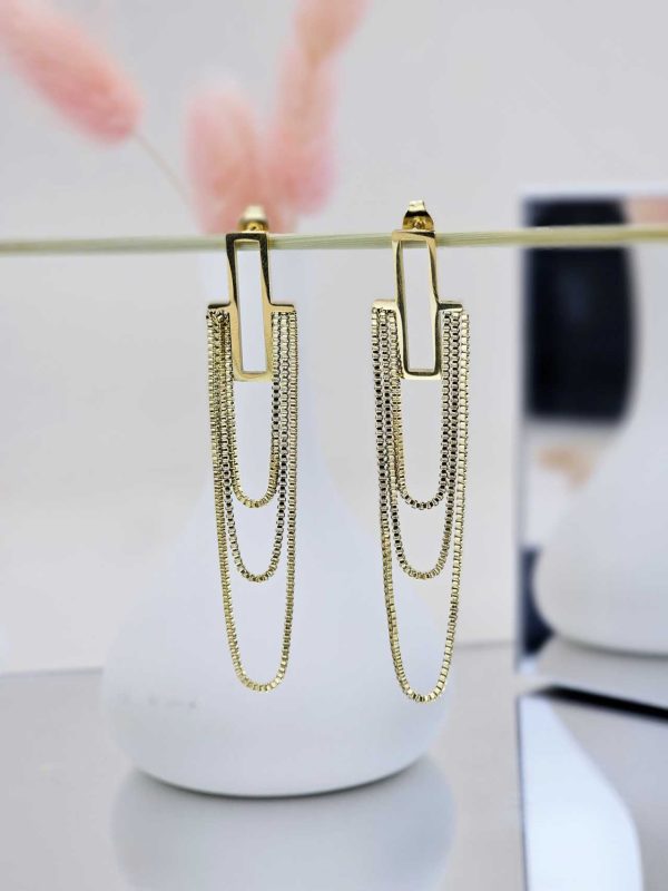 Γυναικεία Σκουλαρίκια Cute Chains