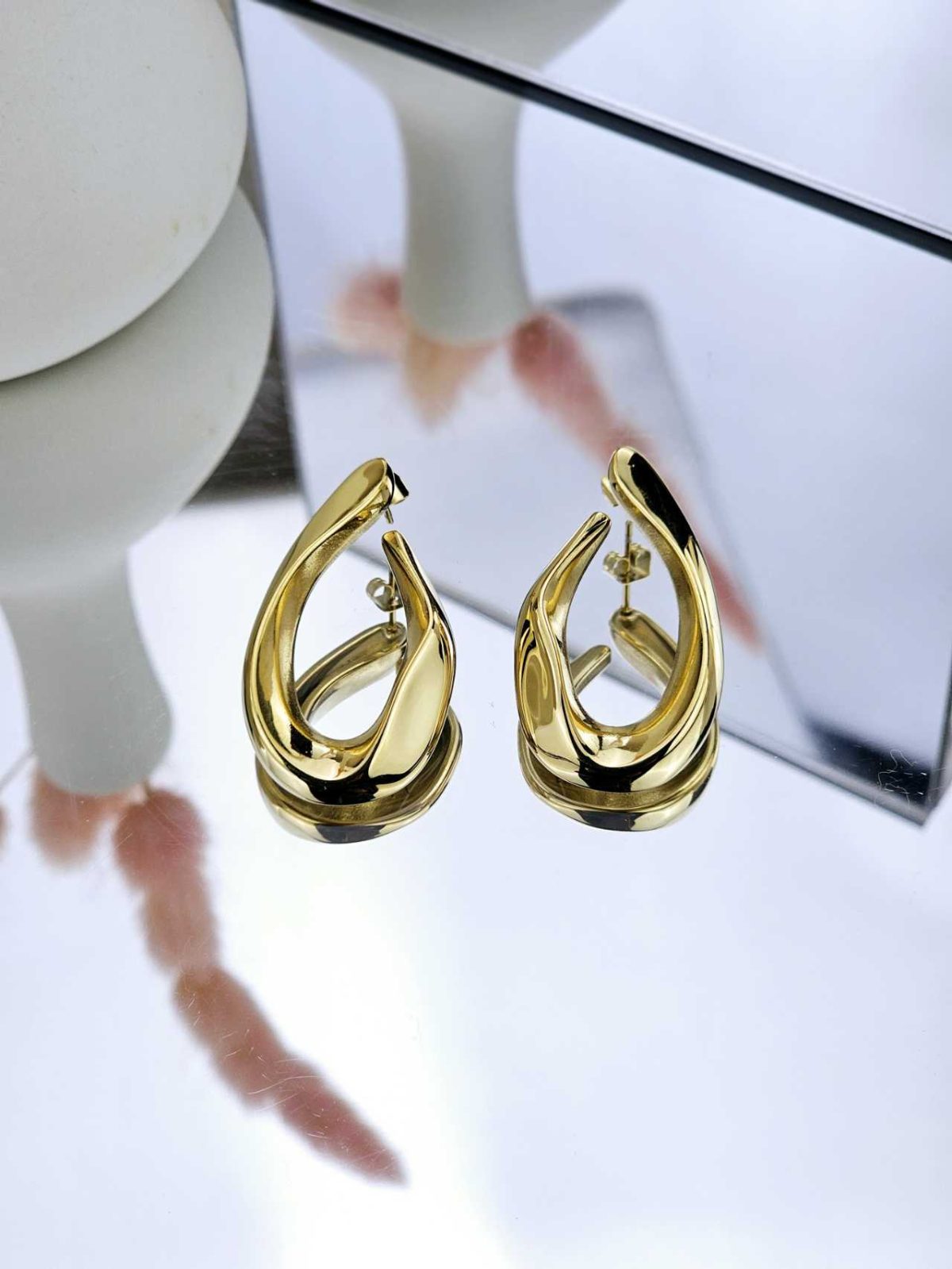 Γυναικεία Σκουλαρίκια Gold Drops