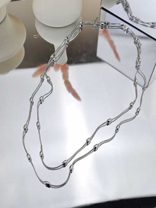 Γυναικείο Κολιέ Easy in Silver