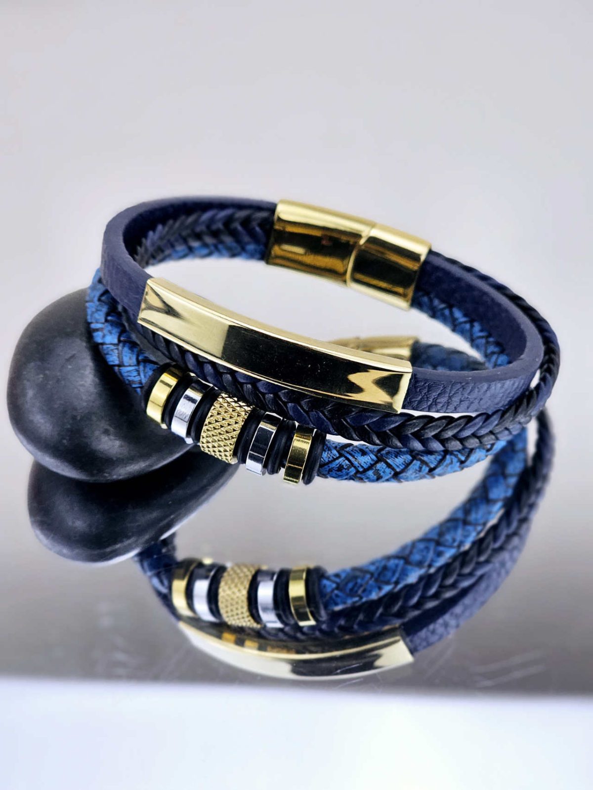 Ανδρικό Βραχιόλι Blue Mix