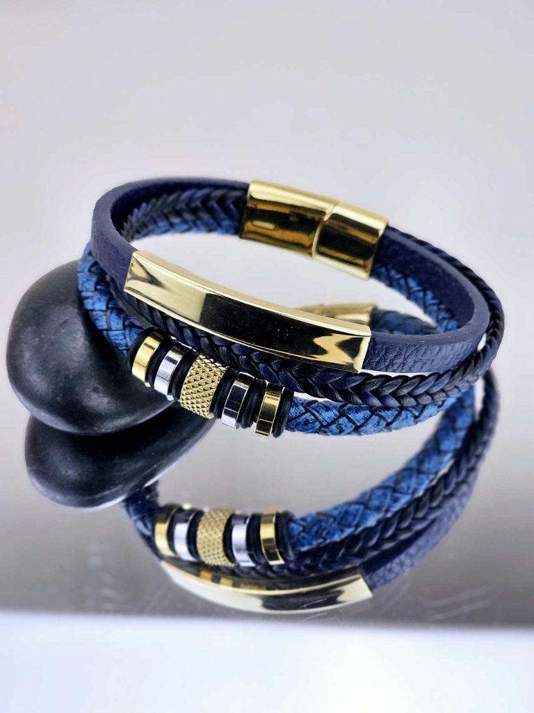 Ανδρικό Βραχιόλι Blue Mix