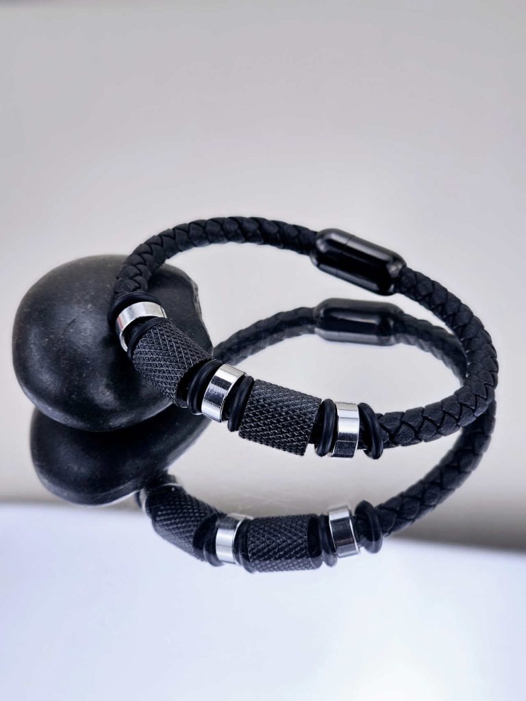 Ανδρικό Βραχιόλι Black Details