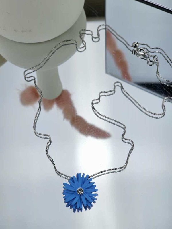 Γυναικείο Κοντό Κολιέ Ciel Flower