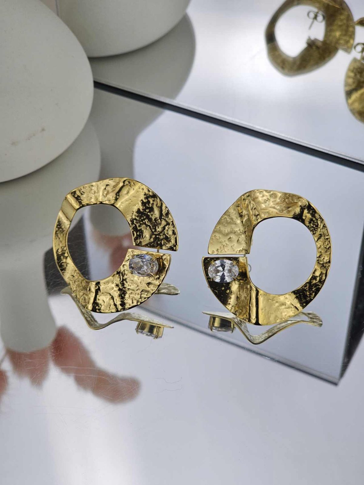 Γυναικεία Σκουλαρίκια The Gold Circles