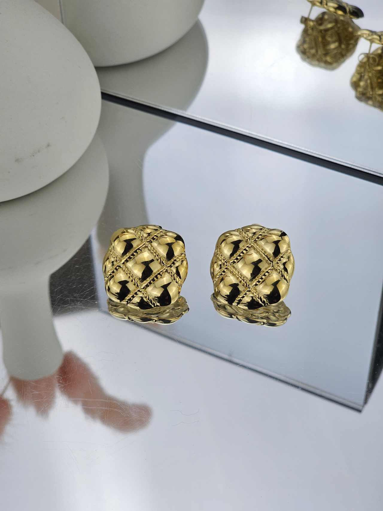 WE117 25 Γυναικεία Σκουλαρίκια Cute Cube