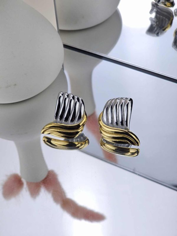 Γυναικεία Σκουλαρίκια Mixed Stripes