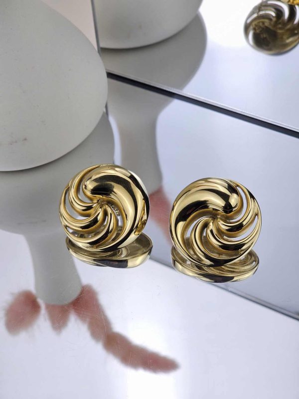 Γυναικεία Σκουλαρίκια Circled Waves