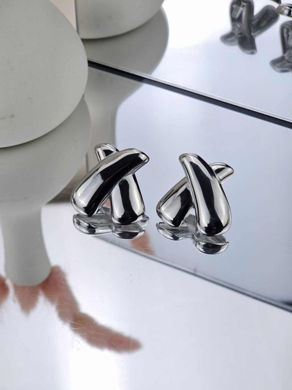 Γυναικεία Σκουλαρίκια Silver X