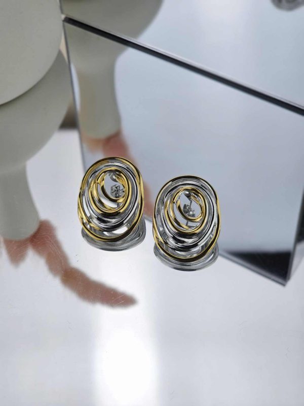 Γυναικεία Σκουλαρίκια Mixed Oval