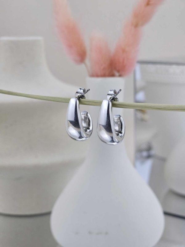 Γυναικεία Σκουλαρίκια Silver Cute Drops