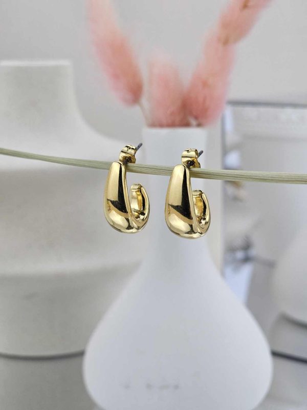 Γυναικεία Σκουλαρίκια Gold Cute Drops