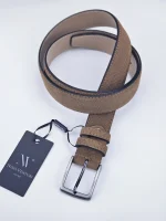 Ανδρική Δερμάτινη Ζώνη F417 Brown
