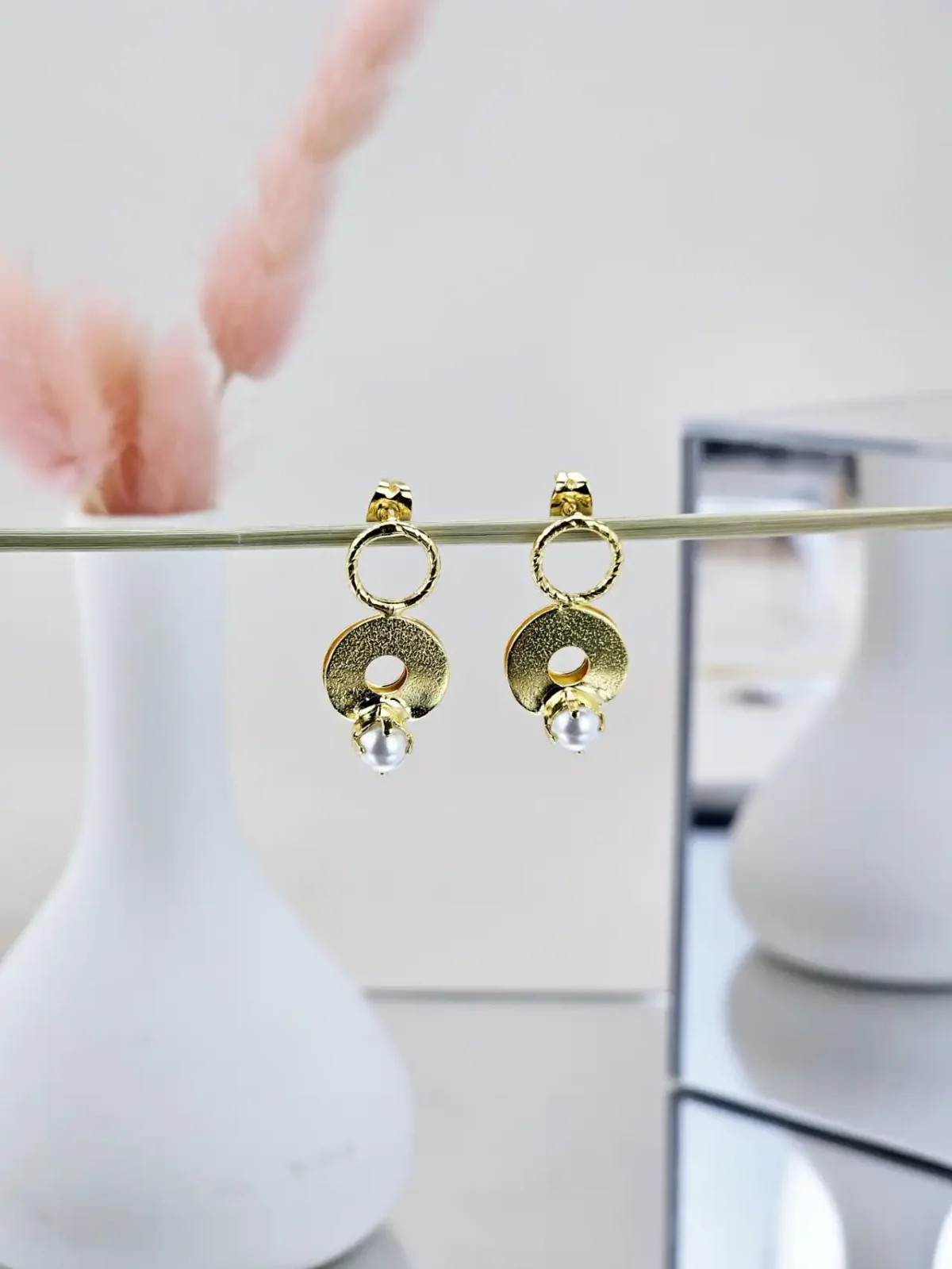 Catherine Bijoux Σκουλαρίκια 5377F Gold