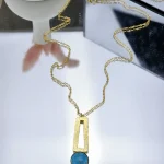 Catherine Bijoux Κολιέ 5384A Turqoise