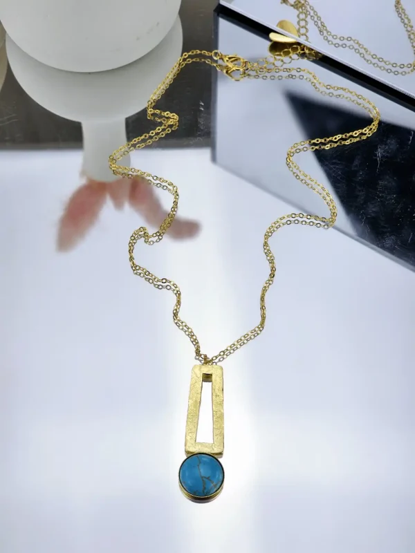 Catherine Bijoux Κολιέ 5384A Turqoise