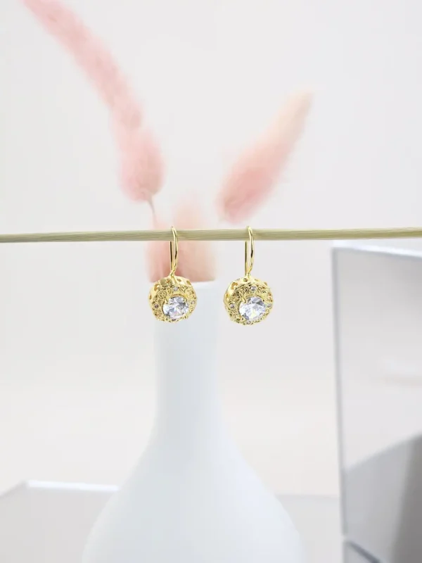 Catherine Bijoux Σκουλαρίκια 5387F Gold