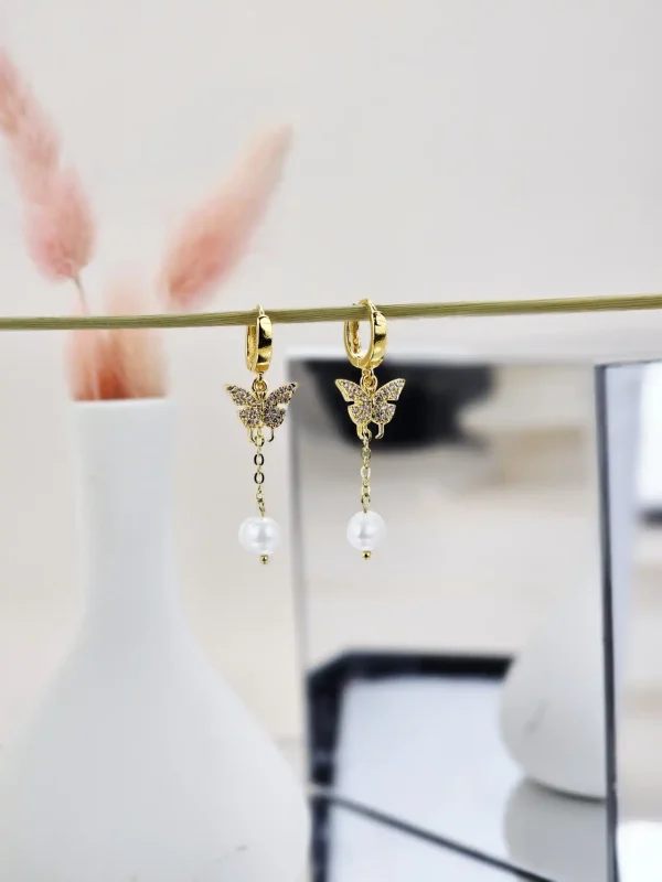 Catherine Bijoux Σκουλαρίκια 5388F Gold
