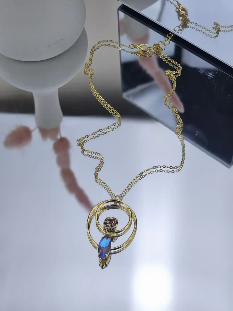 Catherine Bijoux Κολιέ 5429A Beige