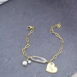 Μαρτυρικό Βραχιόλι Smiley - Νονά