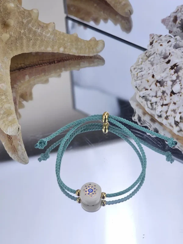 Γυναικείο Βραχιόλι Classic Eye in Mint