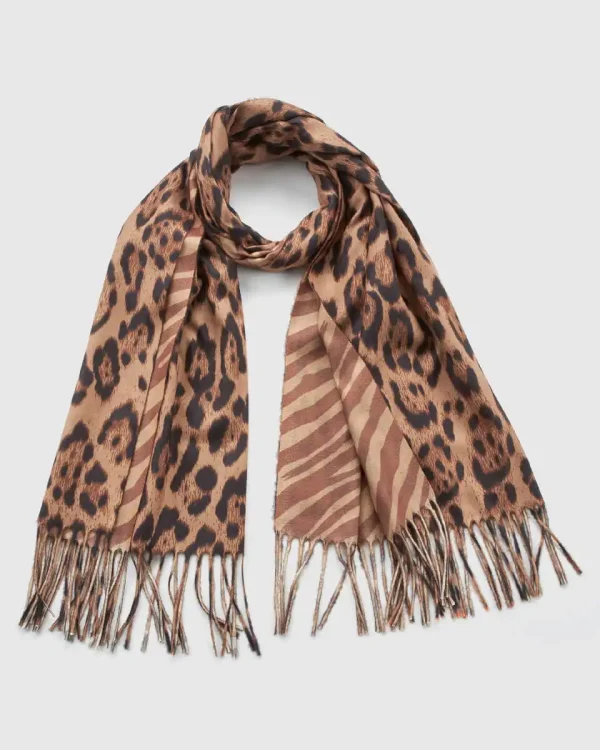 ΓΥΝΑΙΚΕΙΟ ΚΑΣΚΟΛ VERDE 06-1341 ANIMAL PRINT