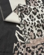 ΓΥΝΑΙΚΕΙΟ ΚΑΣΚΟΛ VERDE 06-1344 ANIMAL PRINT ΜΑΥΡΟ - Image 2