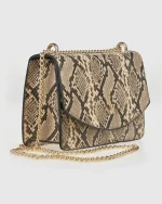 ΓΥΝΑΙΚΕΙΑ ΤΣΑΝΤΑ ΩΜΟΥ VERDE 16-8240 ANIMAL PRINT ΜΠΕΖ - Image 4