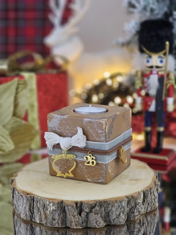 Διακοσμητικό Γούρι - Κηροπήγιο Κάμελ