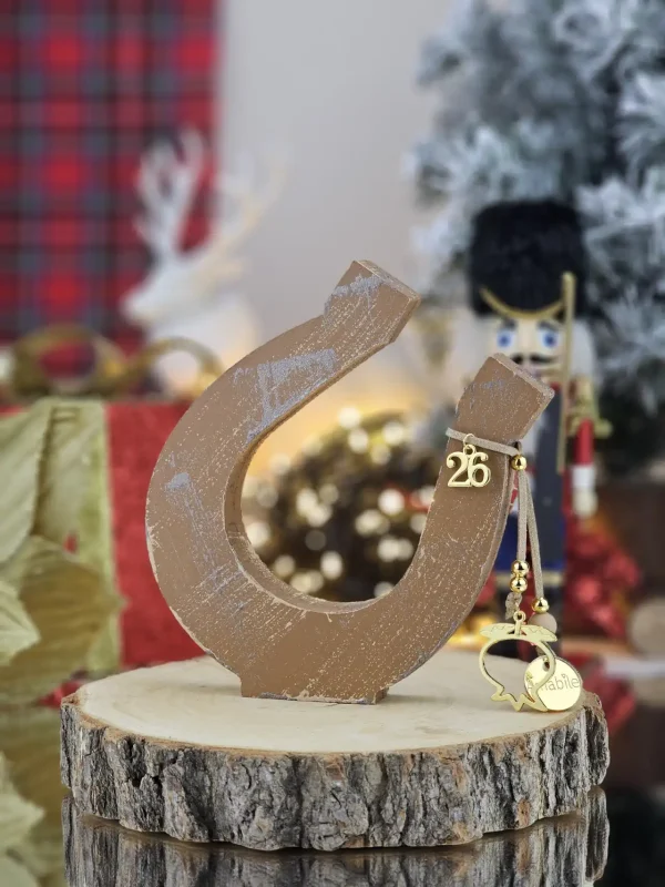 Διακοσμητικό Γούρι Πέταλο Κάμελ