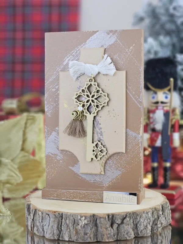 Διακοσμητικό Γούρι Unlock your Luck Κάμελ