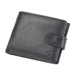 ΑΝΔΡΙΚΟ ΠΟΡΤΟΦΟΛΙ VERDE 09-0233 ΔΕΡΜΑ ΜΑΥΡΟ